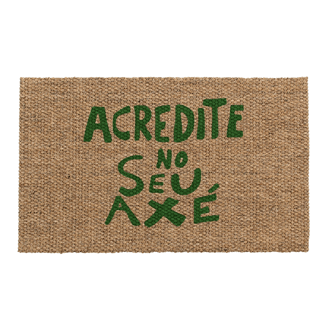 Capacho 45 Cm X 75 Cm Sete Ervas Axé