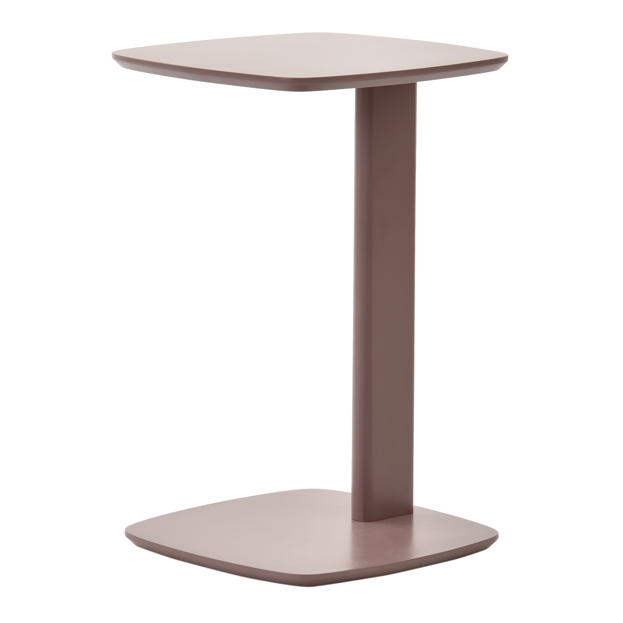 MESA LATERAL 41 CM X 41 CM UNDER RUBY MOCHA | Tok&Stok