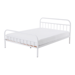 Branco - CAMA DE CASAL 1,38 M MABOO