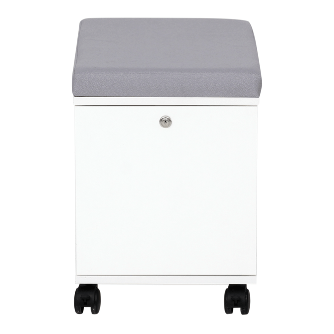 Locker Com Rodízios E 1 Porta Basculante Aleta