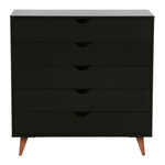 CÔMODA 5 GAVETAS 90 CM X 40 CM LIN