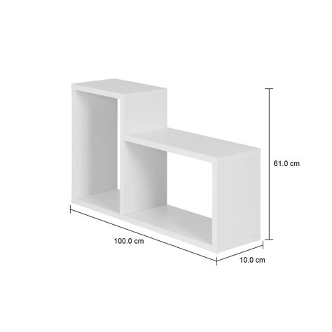 Imagem com medidas do produto VIRA-VIRA ESTANTE 90 CM X 55 CM