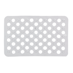 Branco translucido - TAPETE PARA BOX 48 CM X 31 CM FITFIX