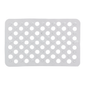 Branco translucido - TAPETE PARA BOX 48 CM X 31 CM FITFIX