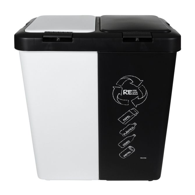 Lixeira Dupla 40 L Doppel L