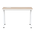 MESA 1,20 M X 60 CM COM CAIXA PARA CONECTIVIDADE ALETA