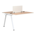 COMPLEMENTO DE ESTAÇÃO DE TRABALHO DUPLA COM DIVISÓRIA ALETA