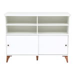 Branco - BALCÃO 2 PORTAS DE CORRER 1,20 M X 60 CM LIN