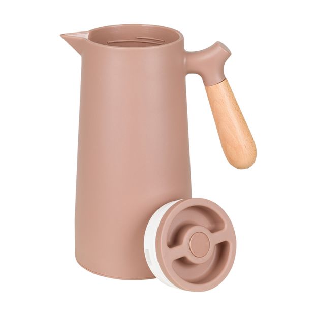 GARRAFA TÉRMICA 1 L LE COFFEE LATTE/MADEIRA | Tok&Stok