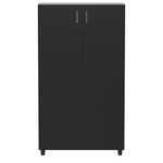 Preto - ARMÁRIO ALTO 2 PORTAS INDEX