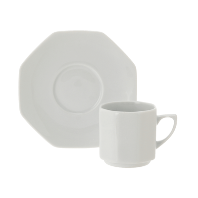 XÍCARA CAFÉ 100 ML OCTAGON
