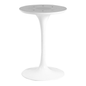 Branco brilhante - BASE DE MESA CENTRAL REDONDA AU 90 CM TULIPE