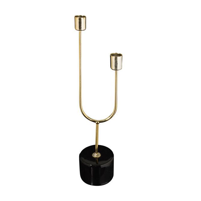 Candelabro Para 2 Velas Lund