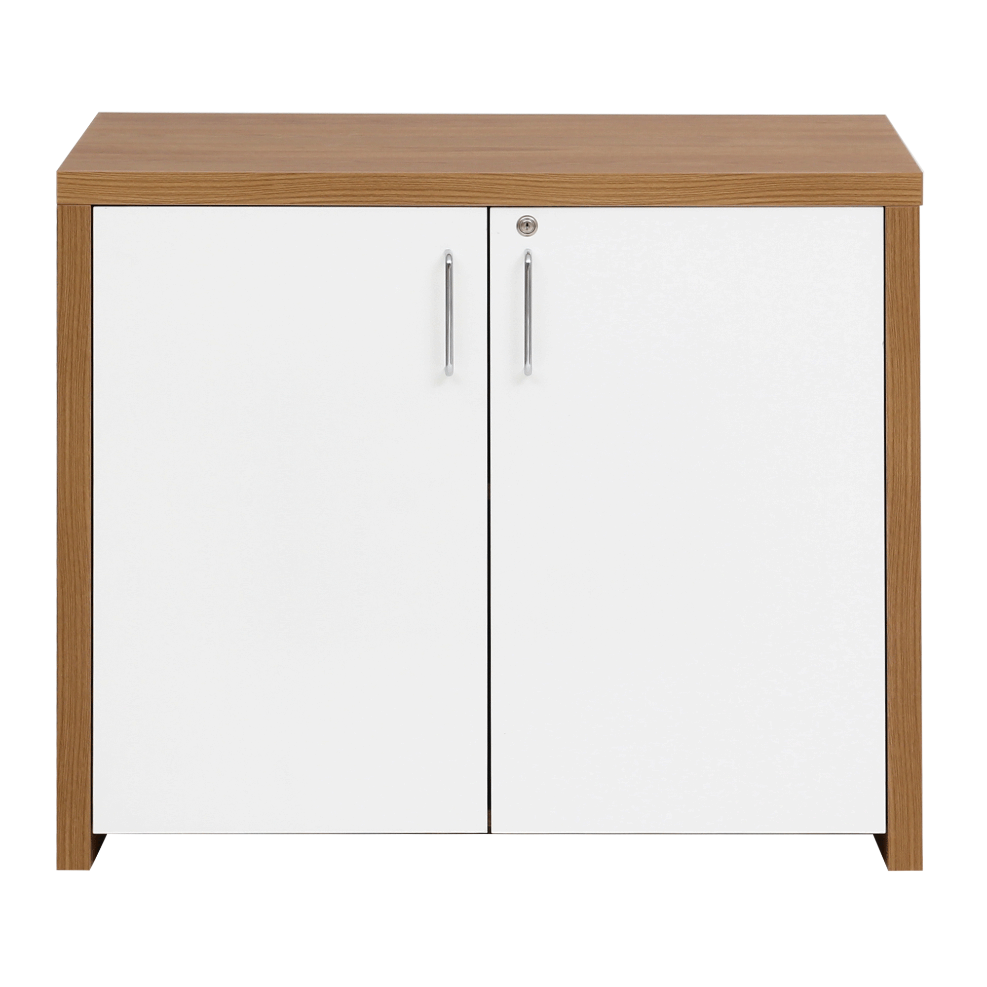 ARMÁRIO BAIXO 2 PORTAS BOSS OAK TAMMI/BRANCO | Tok&Stok