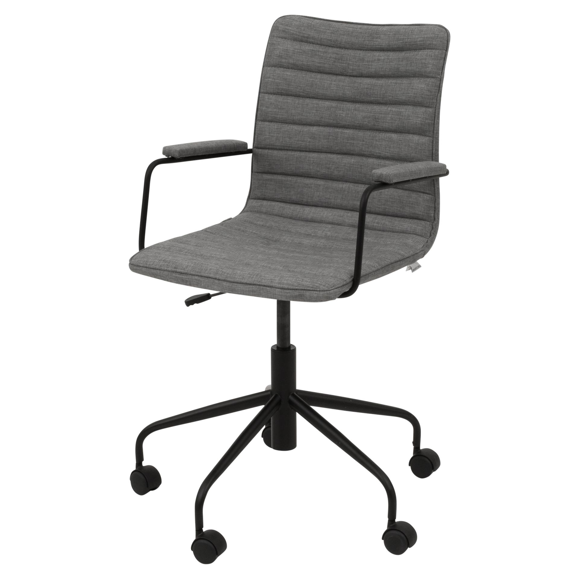 CADEIRA HOME OFFICE FENIKS PRETO/CINZA | Tok&Stok