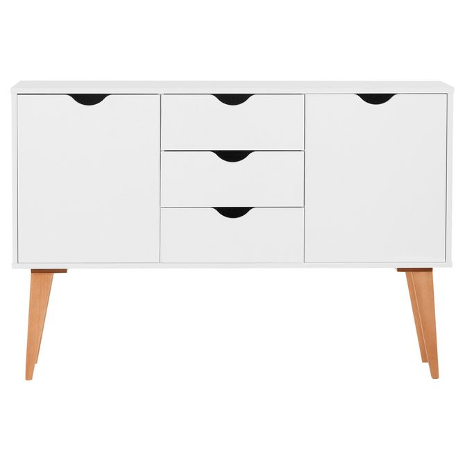 Buffet 2 Portas/3 Gavetas 1,20 M X 35 Cm Lin