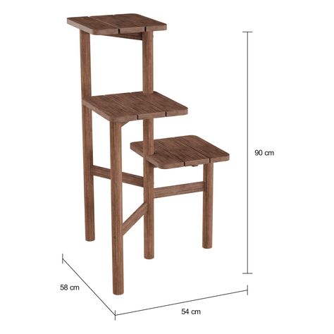 Imagem com medidas do produto FLOREIRA 53 CM X 90 CM BOTANIC