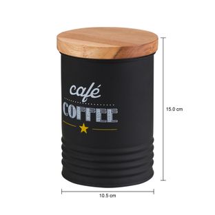 Imagem com medidas do produto POTE 950 ML TINES COFFEE