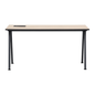 OAK TAMMI - MESA 1,50 M X 60 CM COM CAIXA PARA CONECTIVIDADE ALETA