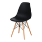 Preto - CADEIRA EAMES WOOD