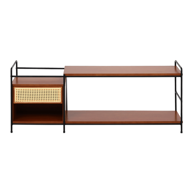 Rack 1 Gaveta 1,30 M X 36 Cm Com Palhinha Viernes