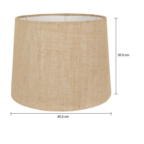 Imagem com medidas do produto CÚPULA Q LUZ 30 CM X 35 CM 40 CM