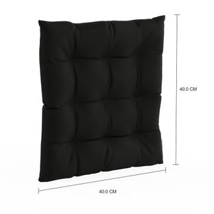 Imagem com medidas do produto FUTON ALMOFADA 40 CM GARDEN