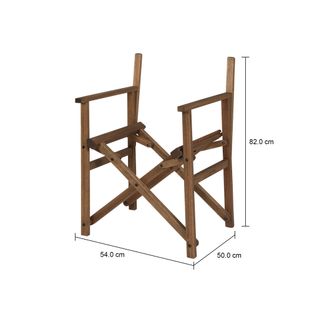 Imagem com medidas do produto ESTRUTURA DE CADEIRA COM BRAÇOS LEME
