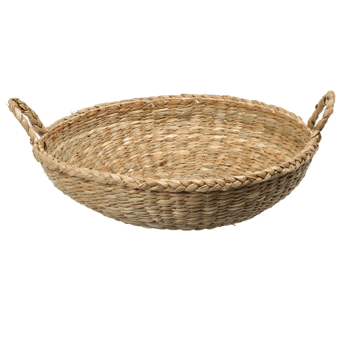 Fruteira De Mesa Com Alça 40 Cm Taboa