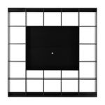 Preto - ESTANTE PARA TV DE ATÉ 46 POLEGADAS 2,12 M X 2,12 M CÉLULA
