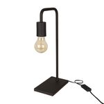 Preto - LUMINÁRIA DE MESA PIPE