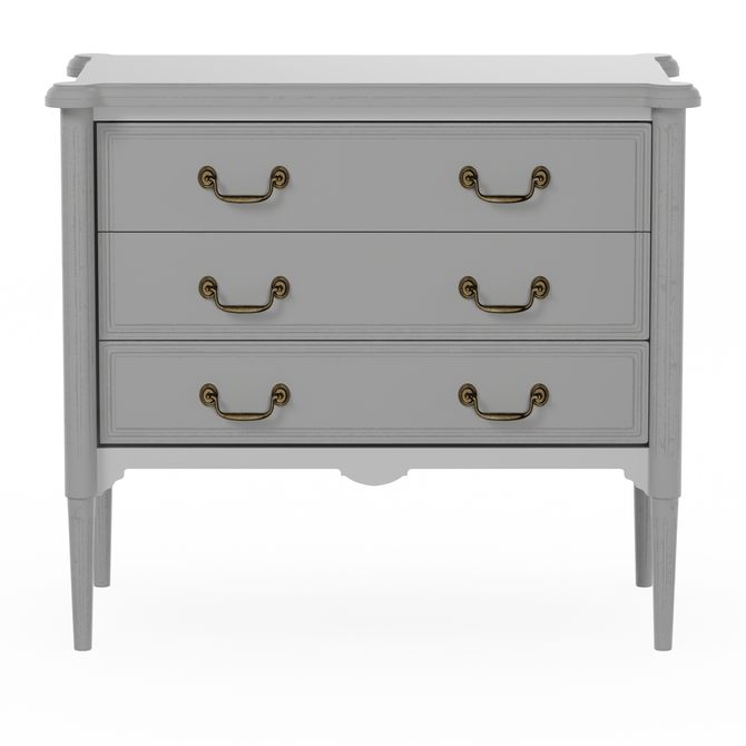 Cômoda 3 Gavetas 90 Cm X 50 Cm Regence