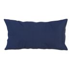 Azul escuro - ALMOFADA DE ENCOSTO PARA ESTRUTURA DE SOFÁ 2 LUGARES LEME