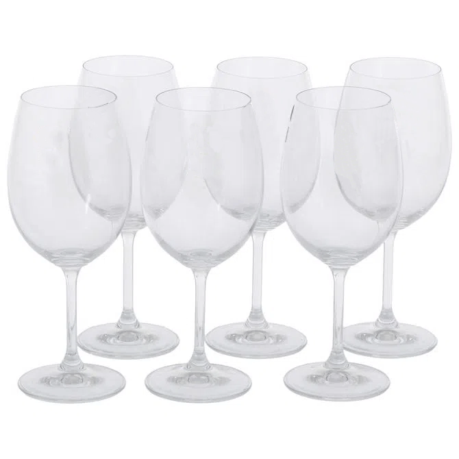 Taça Vinho 450 Ml Com 6 Cristalium Titan