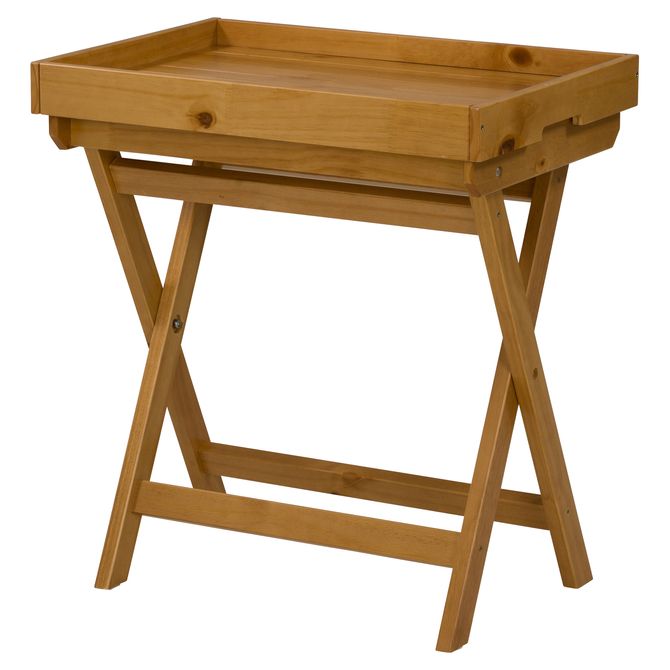 Mesa Lateral Com Bandeja 63 Cm X 43 Cm Andrades