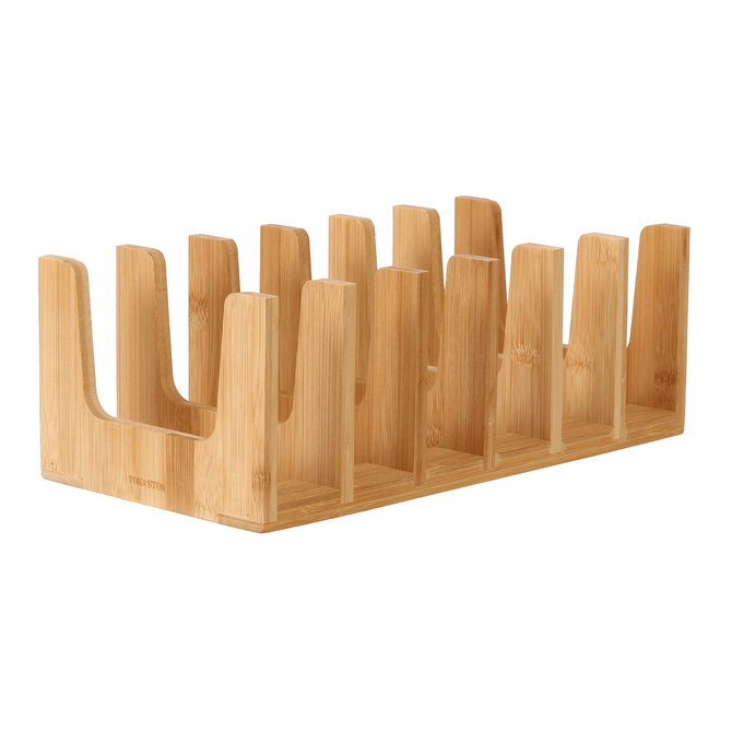 Organizador De Pratos Horizontal Bamboo