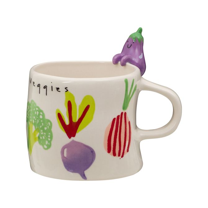 Caneca 300 Ml Vegetables Eggplant