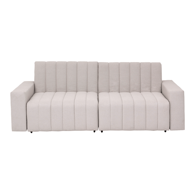Sofá-Cama Retrátil E Reclinável 3 Lugares Snooze