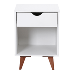 MESA DE CABECEIRA 1 GAVETA COM NICHO LIN