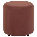 SUEDE RUBY MOCHA - PUFF SET ROUND