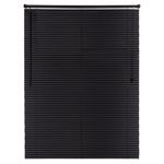 Preto - PERSIANA HORIZONTAL 1 M X 1,60 M 25 MM CONTROL I
