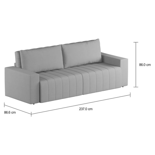 CAMA-RETRATIL-E-RECLINAVEL-3-LUGARES-SNOOZE-CINZA-CLARO-SNOOZE_MED0