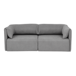 SOFÁ RETRÁTIL BIPARTIDO 3 LUGARES 2,44 M OVERLAP