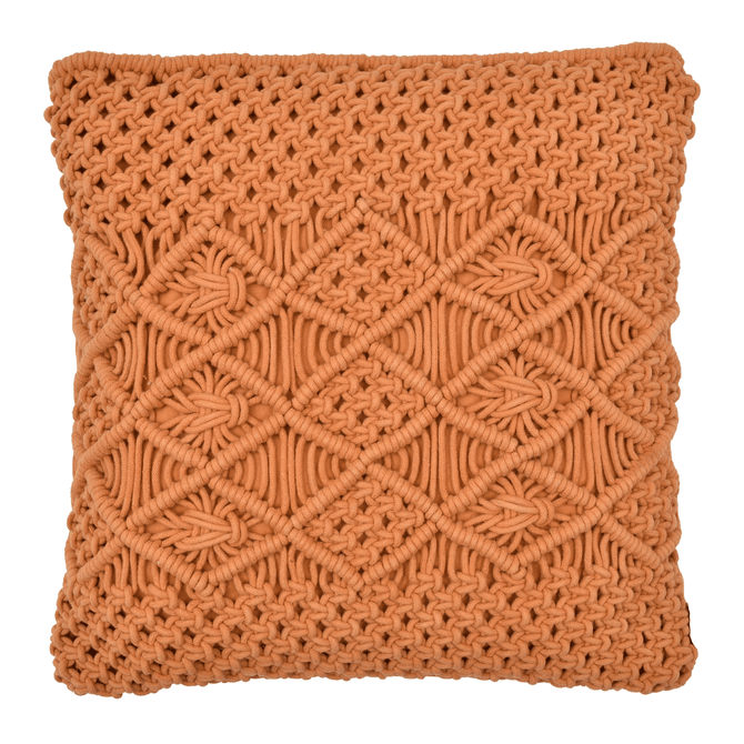 Almofada 45 Cm X 45 Cm Macramê Pluri
