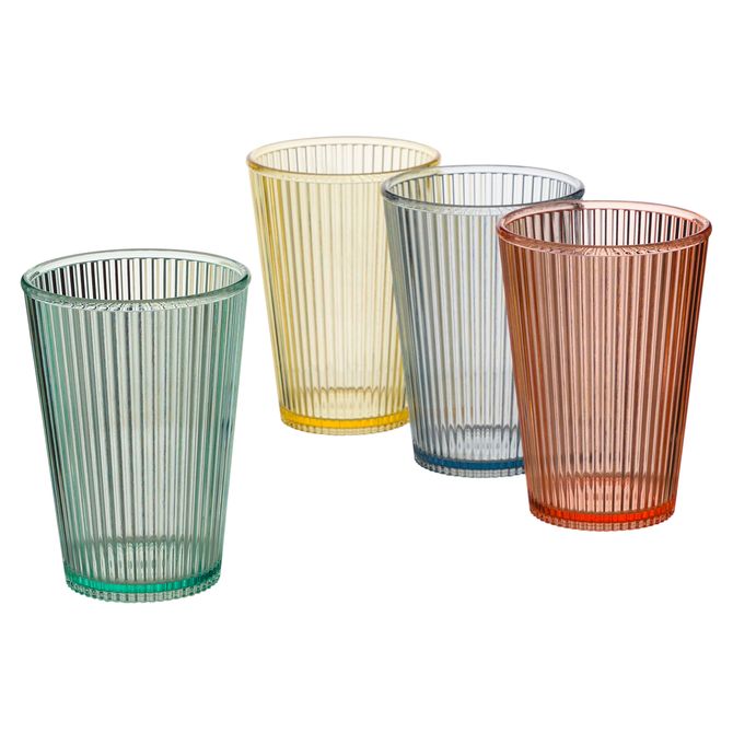 Kit Copo Refresco Com 4 320 Ml Flick