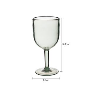 Imagem com medidas do produto TAÇA ÁGUA/VINHO 440 ML CYCLE