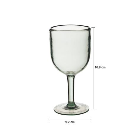 Imagem com medidas do produto TAÇA ÁGUA/VINHO 440 ML CYCLE