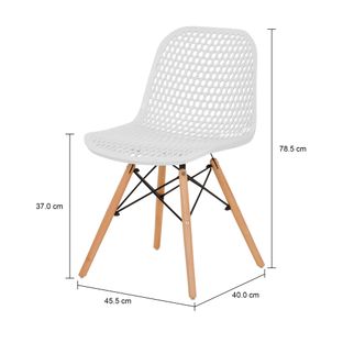 Imagem com medidas do produto FRESH CADEIRA