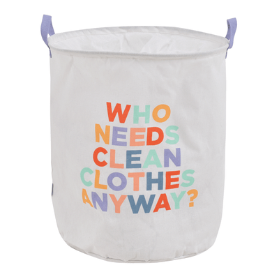 CESTO PARA ROUPAS WHO NEEDS CLEAN