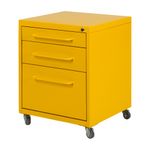 LIMONITA - GAVETEIRO PARA ESCRITÓRIO 3 GAVETAS ROLLINGS
